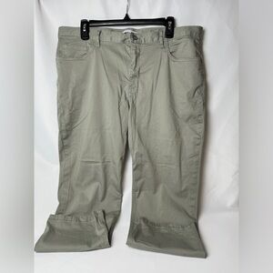 Calvin Klein slim fit 38/32 men’s casual tan/green pant